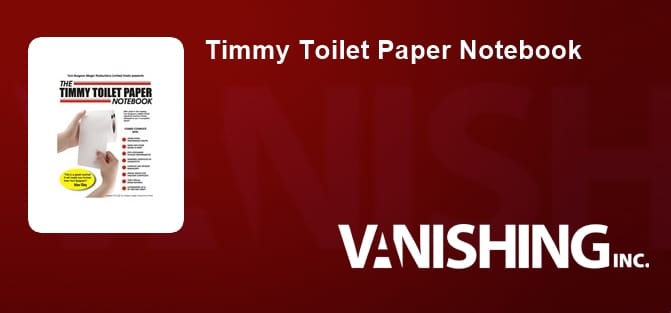 Timmy Toilet Paper Notebook