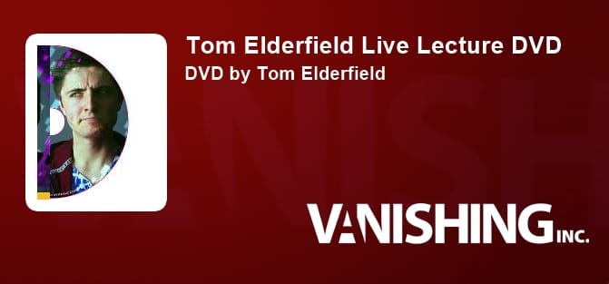 Tom Elderfield Live Lecture DVD