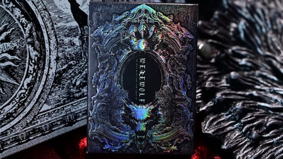 Trinity of Night - Werewolf HOLO Playing Cards