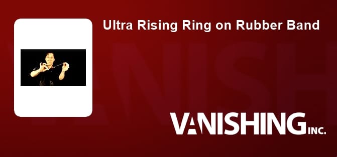 Ultra Rising Ring on Rubber Band