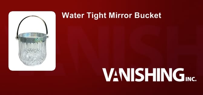 Water Tight Mirror Bucket