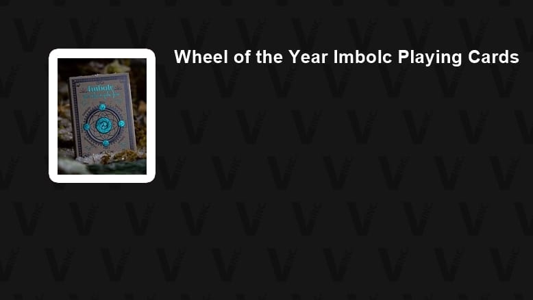 Wheel of the Year Imbolc Playing Cards