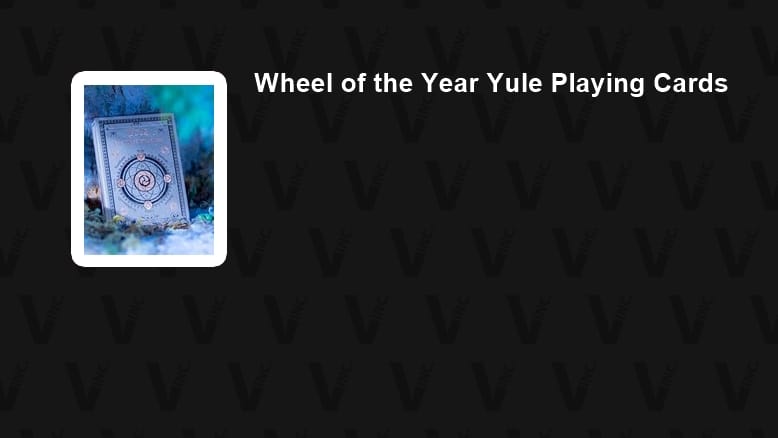 Wheel of the Year Yule Playing Cards