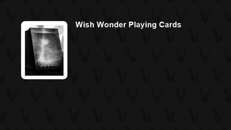 Wish Wonder Playing Cards