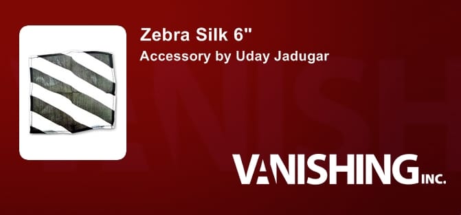 Zebra Silk 6" Accessory
