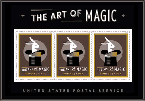 USPS Art of Magic stamps collection launch consulting project by Vanishing Inc. Magic