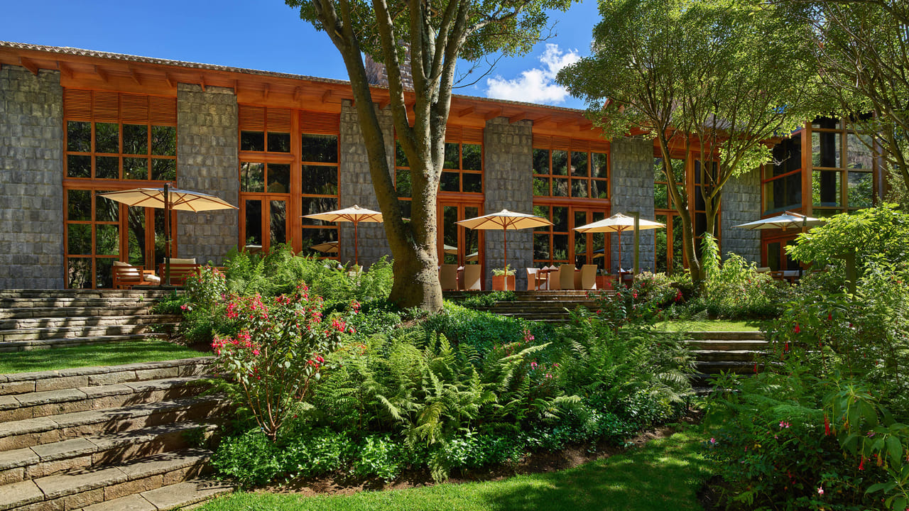 Luxury hotel in the Peruvian Andes