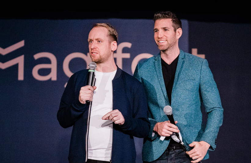 Andi Gladwin and Joshua Jay